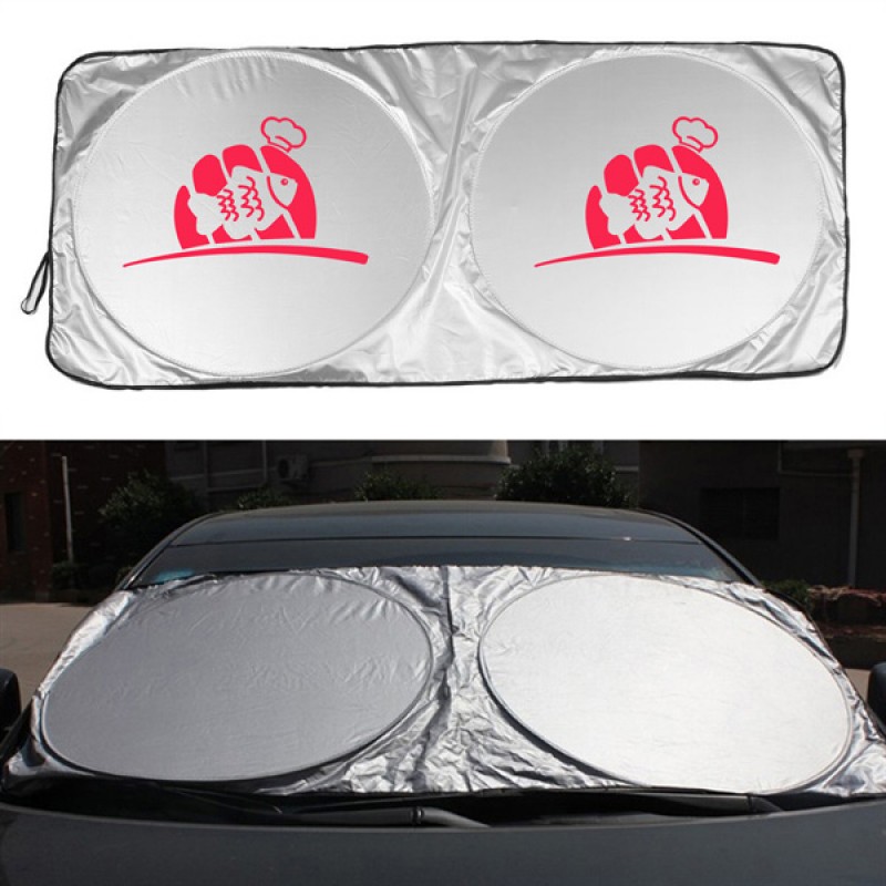 Collapsible Car Sunshade