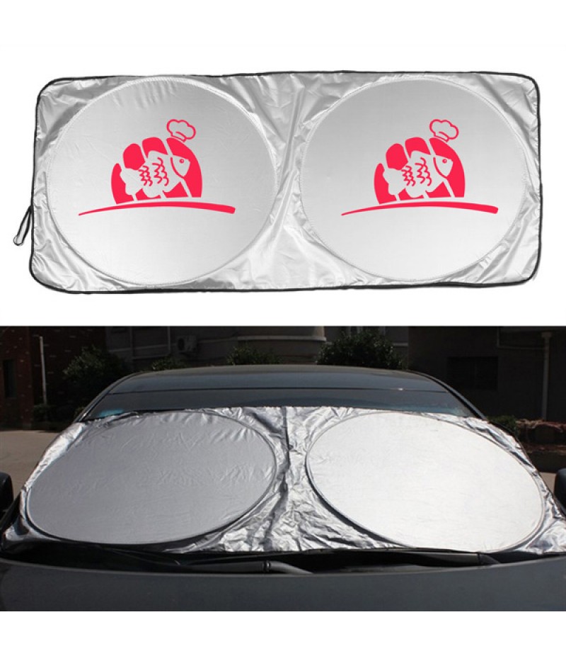 Collapsible Car Sunshade