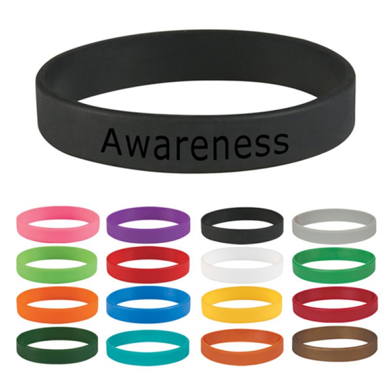 Debossed Silicone Bracelet Wristbands