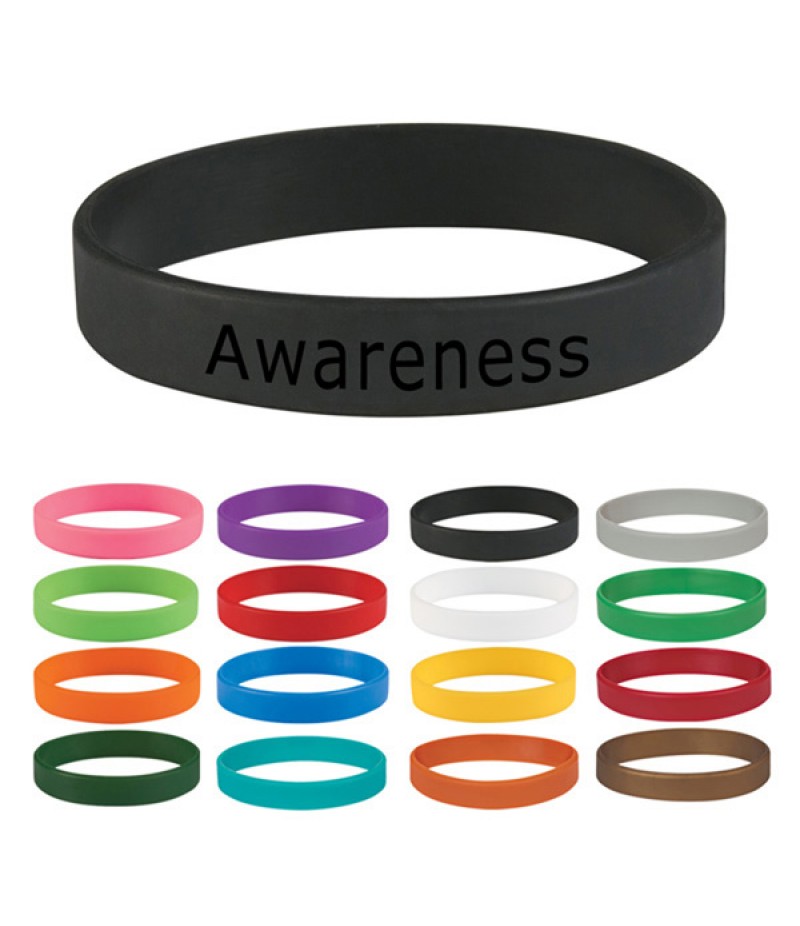 Debossed Silicone Bracelet Wristbands