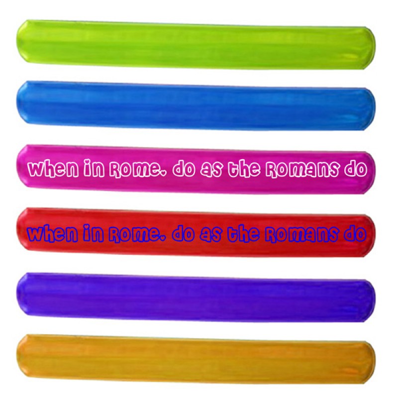 Safety Slap Bracelet