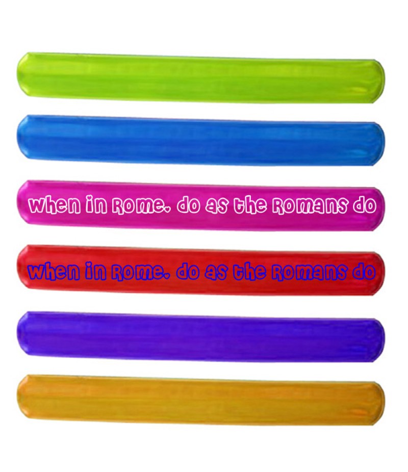 Safety Slap Bracelet