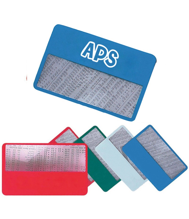 Credit Card Magnifier